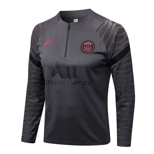 Sudadera De Training PSG Top 2023 Gris 5